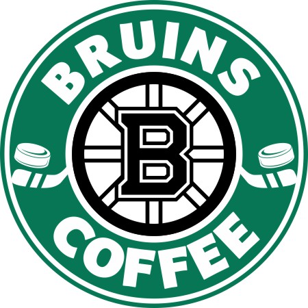 Boston Bruins Starbucks Coffee Logo vinyl decal